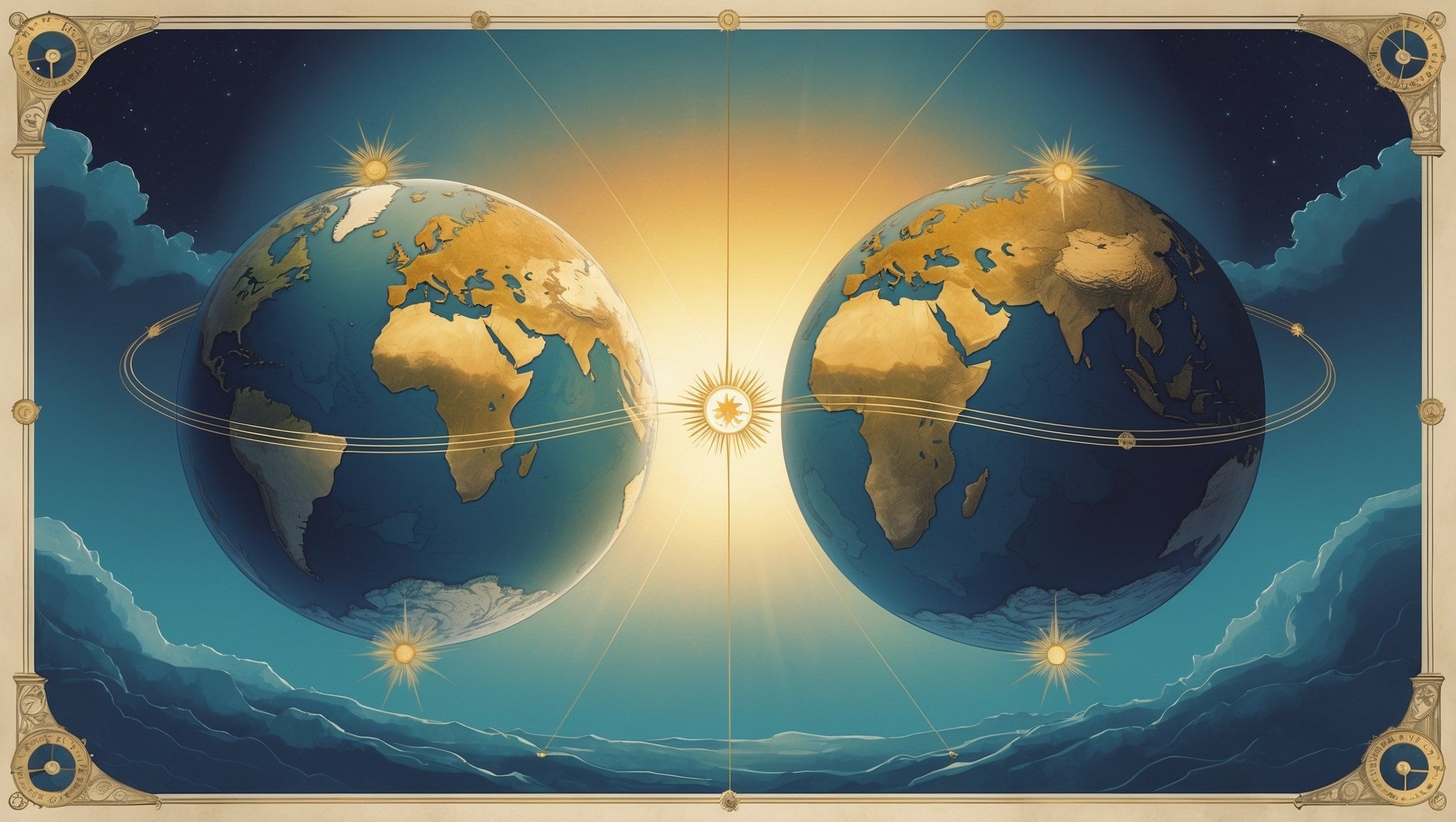 至點與春分點：它們如何塑造我們的時間計量