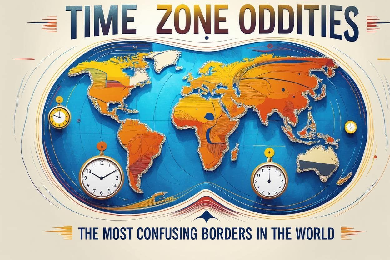 時區奇異現象：世界上最令人困惑的邊界