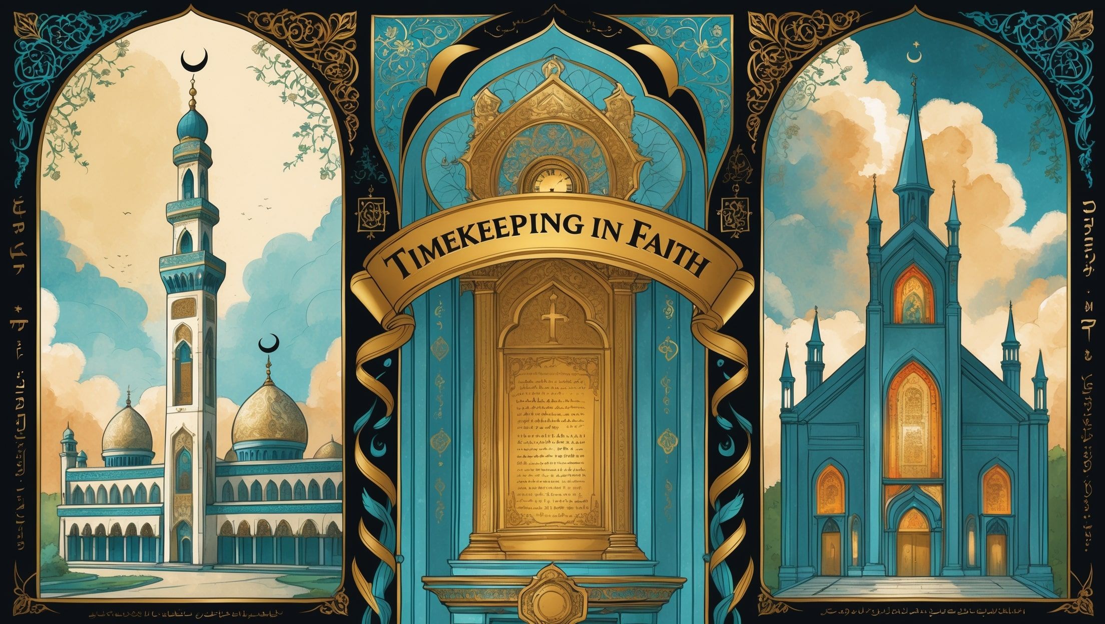 伊斯蘭教、猶太教與基督教的時間管理