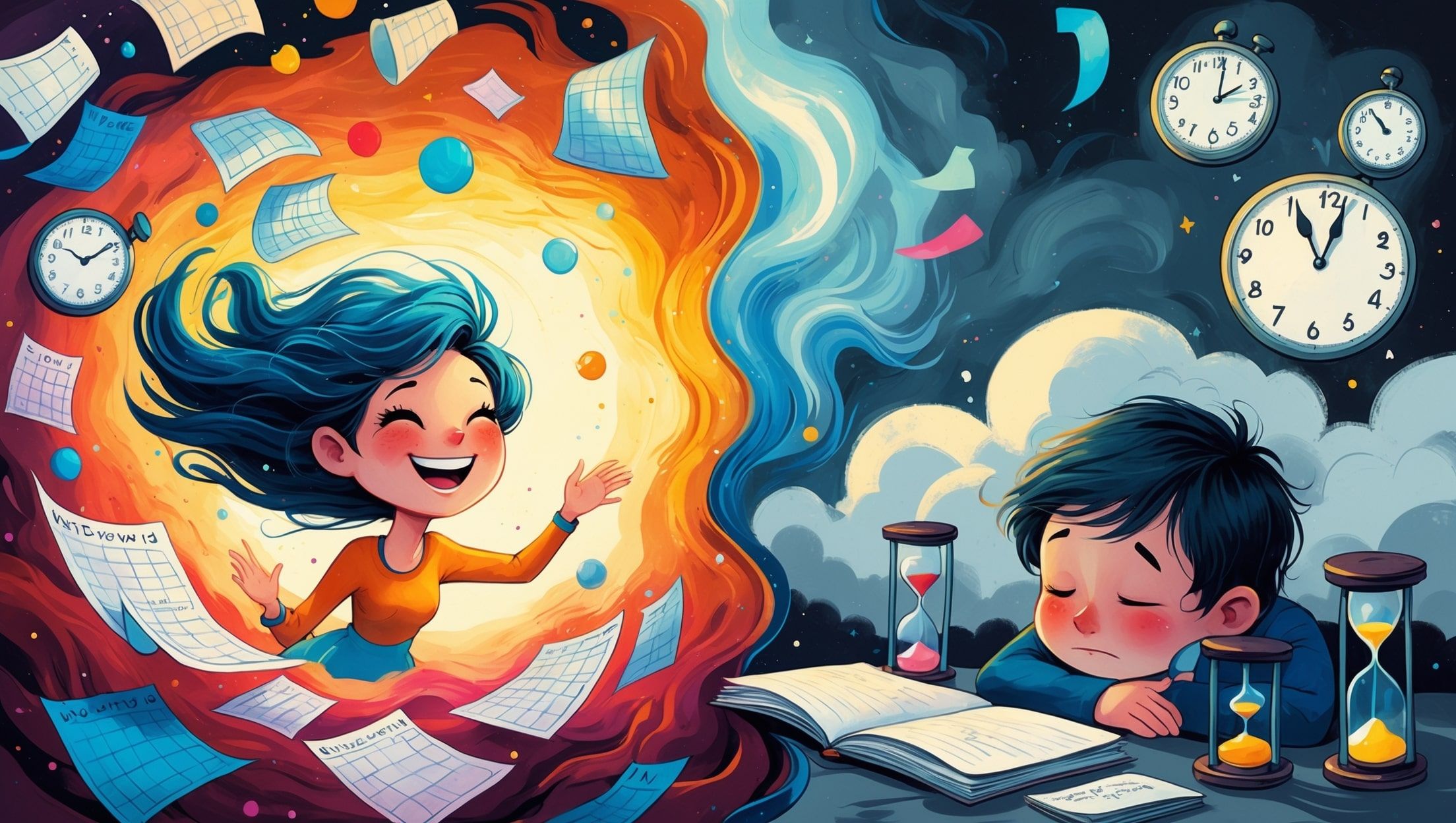 為什麼快樂時光總是過得飛快，而無聊時卻像拖著一樣漫長